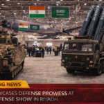 सऊदी वर्ल्ड डिफेंस शो में भारत का रक्षा शक्ति प्रदर्शन