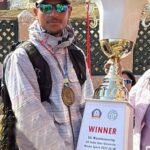 ग्राफिक एरा के शार्दुल को स्कीइंग में स्वर्ण पदक