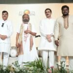 गुरुदेव श्री श्री रवि शंकर ने ईबीजी ग्रुप के इंटीग्रेटेड वेलनेस सेंटर की नींव रखी