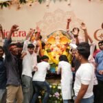 “गणपति बप्पा मोरया, अगले बरस जल्दी आना” के घोष के साथ ग्राफिक एरा में श्रीगणेश को भावपूर्ण विदाई दी गई